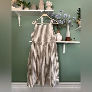 Everlane Seersucker Midi Dress Size S